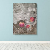 Petals Ashore Canvas Afdruk (Insitu (Houten vloer))