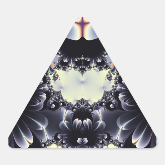 Petals Driehoek Sticker (Voorkant)