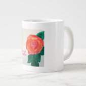 Petals For My Valentine Extra Grote Beker (Voorkant rechts)