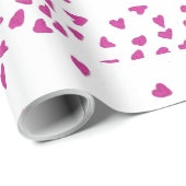 Petals Heart Wrapping Paper Cadeaupapier (Rol Hoek)
