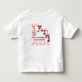 Petals in Pink Harmony Kinder Shirts (Achterkant)