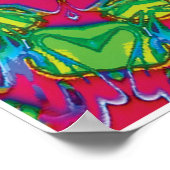 Petals Kinetic Collage Kaleidoscope Poster (Hoek)