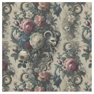 Petals of Decadence – Gotische klassieke Tegel Stof
