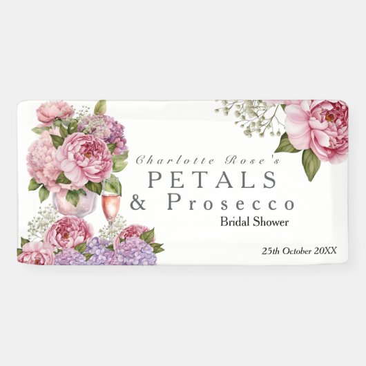 Petals & Prosecco Banner (Horizontaal)
