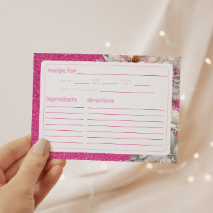 Petals Prosecco Bloemenboog Vrijgezellenfeest Rece Notitiekaartje