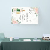 Petals & Prosecco Champagne Welkomstbord Spandoek (Beurs)