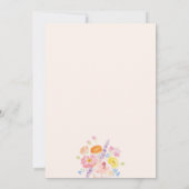 Petals & Prosecco Floral Bridal Shower Invitation (Dos)