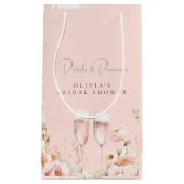 Petals & Prosecco Gift Bag Klein Cadeauzakje (Voorkant)