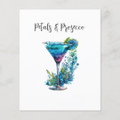 Petals & Prosecco Guess Jurk Bruidsdouche Spel (Achterkant)