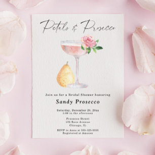 Petals & Prosecco-Vrijgezellenfeest Kaart