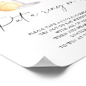 Petals & Prosecco - zet een ring op het spel Poster (Hoek)