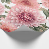 Petals Roze Feestgeschenken Cadeaupapier (Hoek)