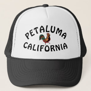 Petaluma California Rooster Trucker Hat Pet