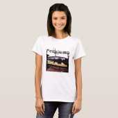 Petaluma California T-shirt (Voorkant volledig)