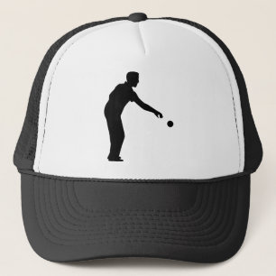 Petanque boccia player trucker pet