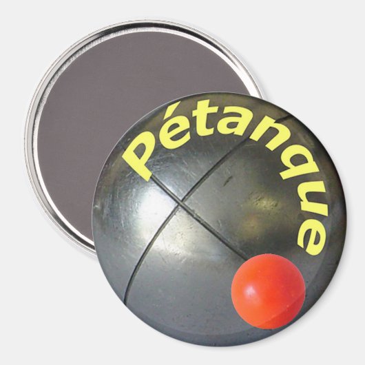 Petanque Boule Magnet (Recto/Verso)