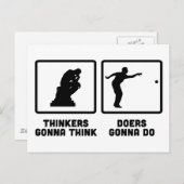 Petanque Briefkaart (Voorkant / Achterkant)