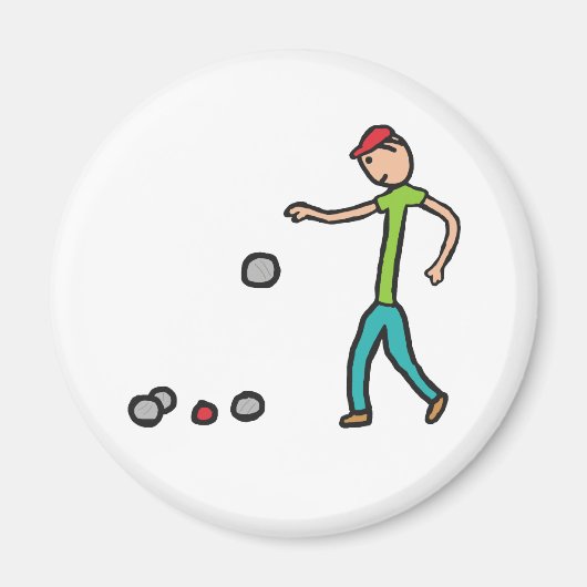 Petanque Magneet (Voorkant)