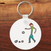 Petanque Sleutelhanger (Voorkant)