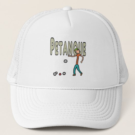 Petanque Trucker Pet (Voorkant)