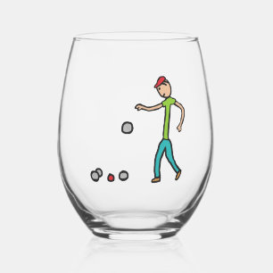 Petanque Wijnglas Zonder Voet