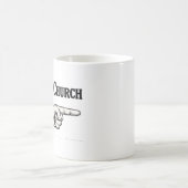 Pète à l'église mug amusant (Centre)