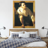 Pete Borrell del Caso over het uitbannen van kriti Canvas Afdruk (Insitu (Slaapkamer))