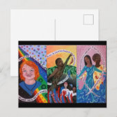 Pété dans la carte postale des Psaumes (Devant / Derrière)