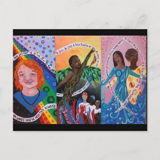 Pété dans la carte postale des Psaumes (Devant)