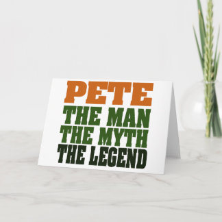 Pete - de Legende Kaart