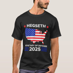 Pete Hegseth minister van Defensie 2025 Trump Pick T-shirt