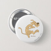 Pete Puma Excited Ronde Button 5,7 Cm (Voorkant /achterkant)