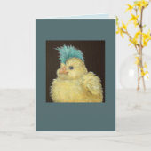 Pete the Punk Peep carte (Fleur jaune)