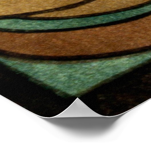 Peter Behrens Kus Liefde Abstract Art Nouveau Poster (Hoek)