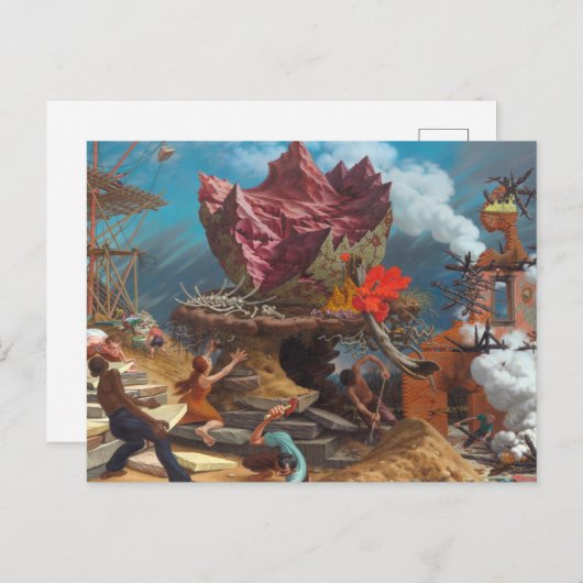 Peter Blume - The Rock Briefkaart (Voorkant / Achterkant)