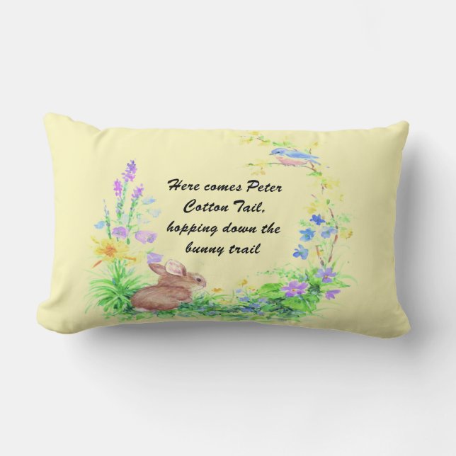 Peter Cotton Tail Kussen (Voorkant)