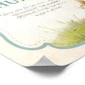 Peter de Konijn  Baby shower Fopspeen Hunt Poster (Hoek)