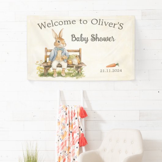 Peter De Konijn - Baby shower - Spandoek (Insitu)