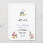 Peter de Konijn Beatrix Potter Baby Shower  Kaart (Voorkant / Achterkant)