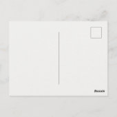 Peter de konijn Dank je Briefkaart (Achterkant)