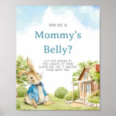 Peter de konijn jongen hoe groot is haar buik spel poster (Voorkant)