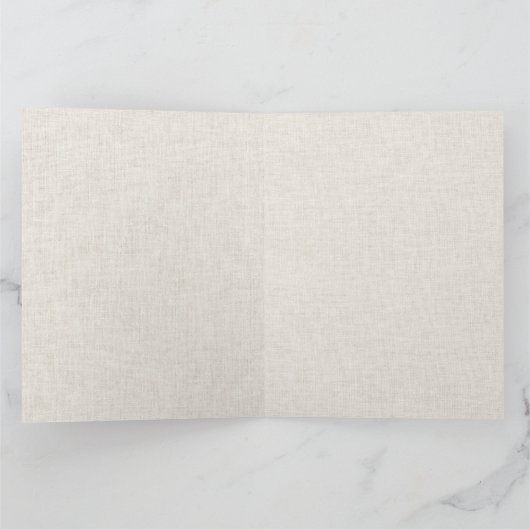 Peter de Konijn Linnen Achtergrond Bedankkaart (Binnen)