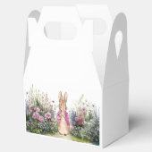 Peter de Konijn Roze Jas in zijn Tuin Bedankdoosjes (Geopend)