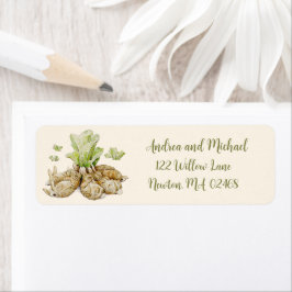 Peter de Konijn Tuin Baby shower Adres Etiket