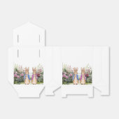 Peter en Flopsy in hun bloementuin Bedankdoosjes (Uitgevouwen)