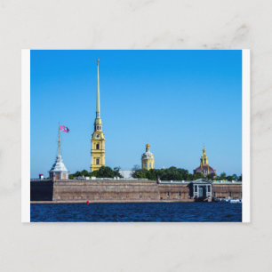 Peter en Paul Fortress St. Petersburg Rusland Briefkaart