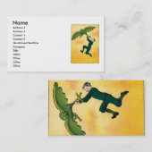 Peter et le Carte de visite des oiseaux (Devant / Derrière)