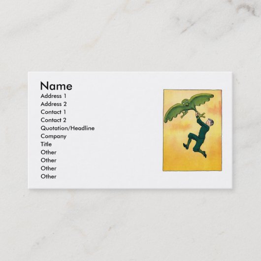 Peter et le Carte de visite des oiseaux (Devant)
