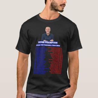 PETER FRAMPTON TOUR 2019 T-SHIRT