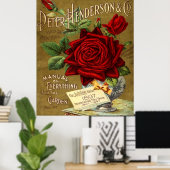 Peter Henderson & Co. Garden Catalog AD Poster (Thuiskantoor)
